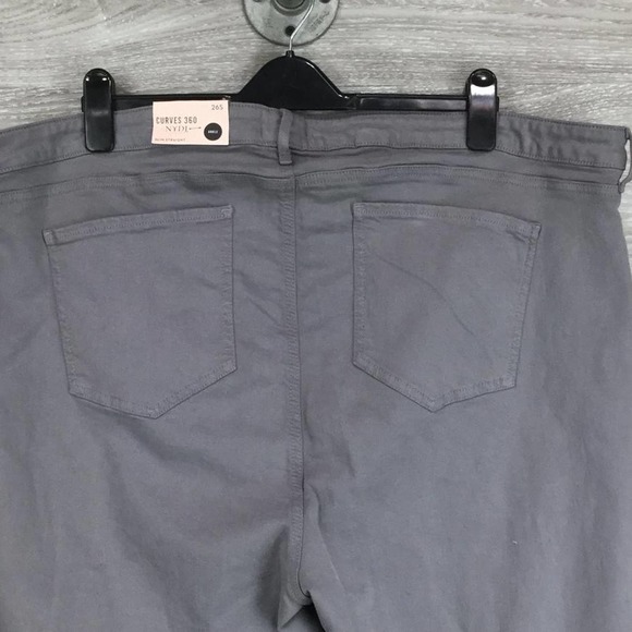 NYDJ NWT Curves 360 Slim Straight Sz 28S - Picture 6 of 8